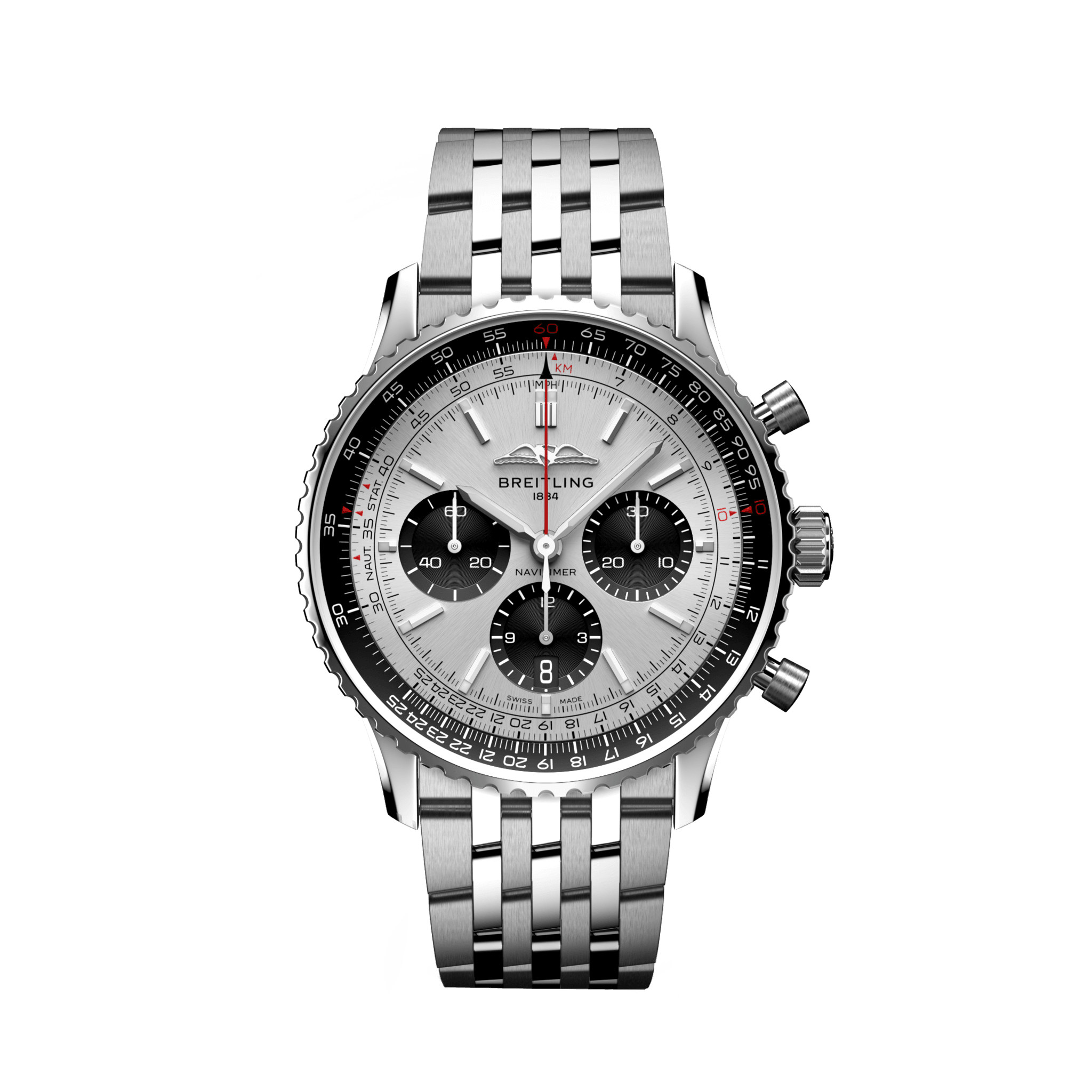 Breitling 2025 navitimer silver